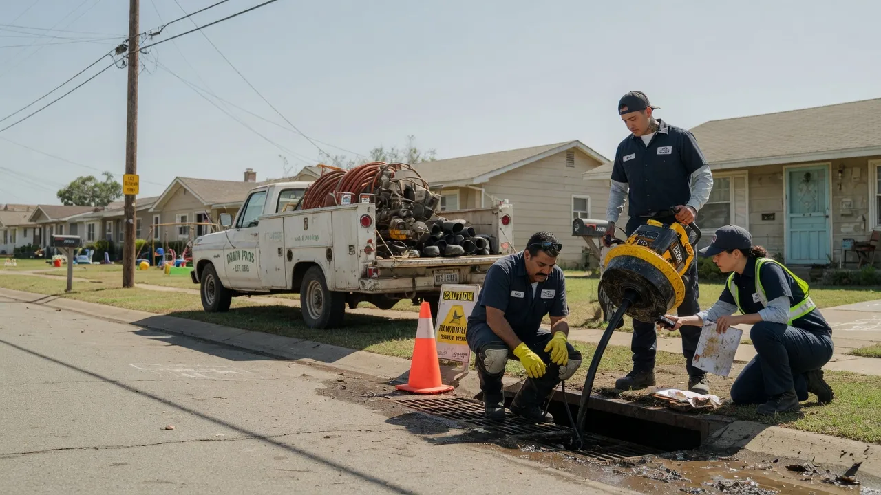 Drain Cleaning in Pineville, PA near me